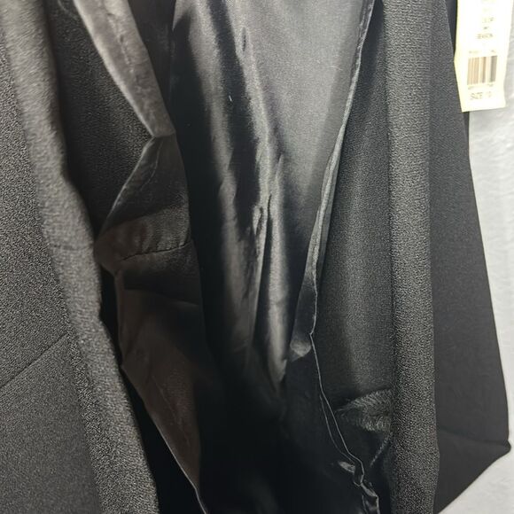 NWT NEW Karen Scott Black Mid Knee Length Sleeveless Career Dress Size 10 - Picture 9 of 11